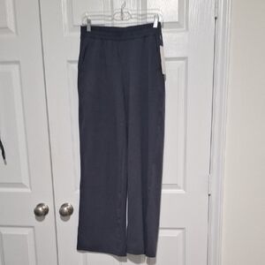 Yogalicious Charcoal Wide-Leg Pants